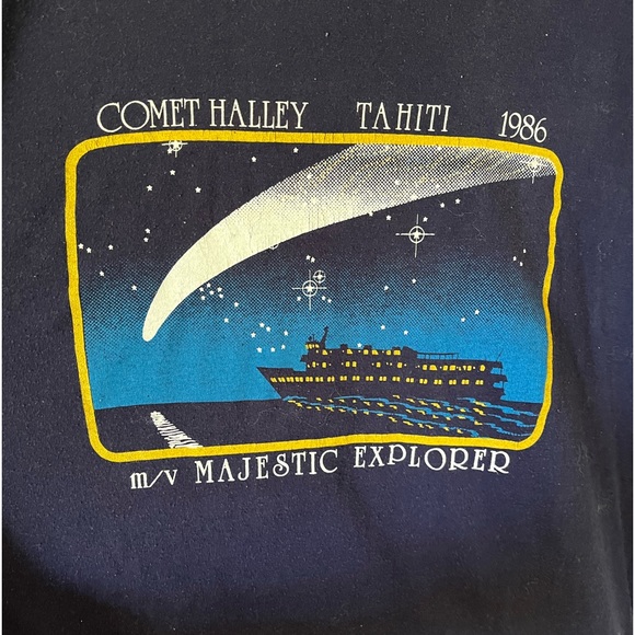 Vintage Halley’s Comet Tee RARE - Picture 4 of 5